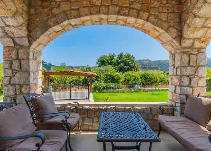 Vicina - In Platanias And 4min By The 别墅 干尼亞