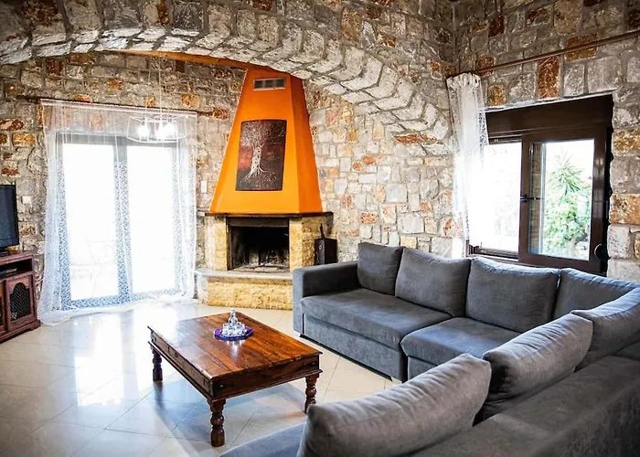 Vicina - In Platanias And 4min By The 别墅 干尼亞