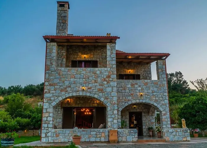 别墅 Vicina - In Platanias And 4min By The